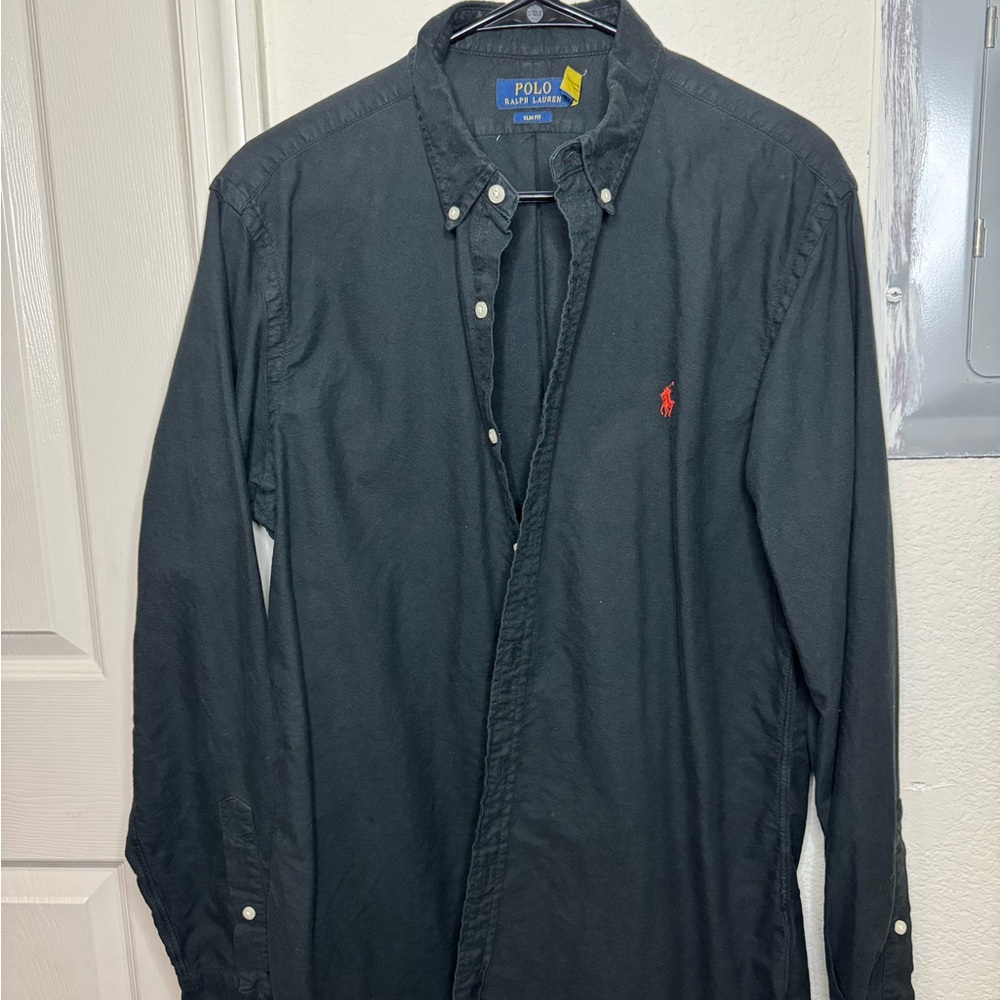 Polo by Ralph Lauren Men's Black Shirt